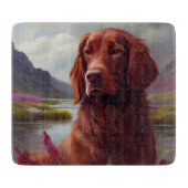 Irish Red op een peddel: een Schilderachtig avontu Snijplank (Voorkant)