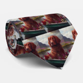 Irish Red op een peddel: een Schilderachtig avontu Stropdas (Opgerold)