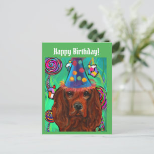 Irish Red Setter Briefkaart