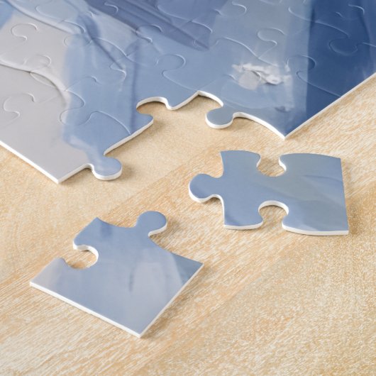 Irish Red Setter Christmas Red Truck Holiday Legpuzzel (Zijkant)