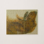 Irish Red Setter Dog Legpuzzel (Horizontaal)