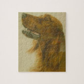 Irish Red Setter Dog Legpuzzel (Verticaal)