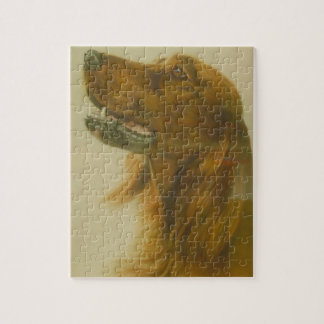 Irish Red Setter Dog Legpuzzel