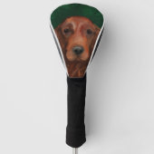 Irish Red Setter Golfheadcover (Voorkant)