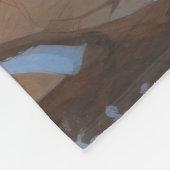 Irish Red Setter Hardloopsneeuw met kerst Pet Fleece Deken (Hoek)