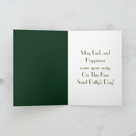 Irish Red Setter Kaart (Binnen)