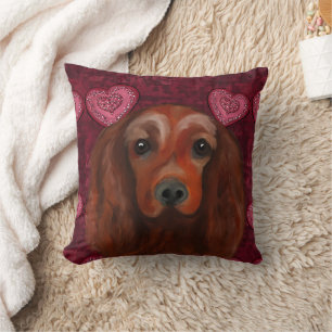 Irish Red Setter Kussen