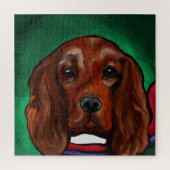 Irish Red Setter Legpuzzel (Verticaal)