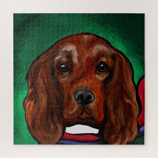 Irish Red Setter Legpuzzel (Verticaal)