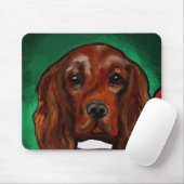 Irish Red Setter Muismat (Met muis)
