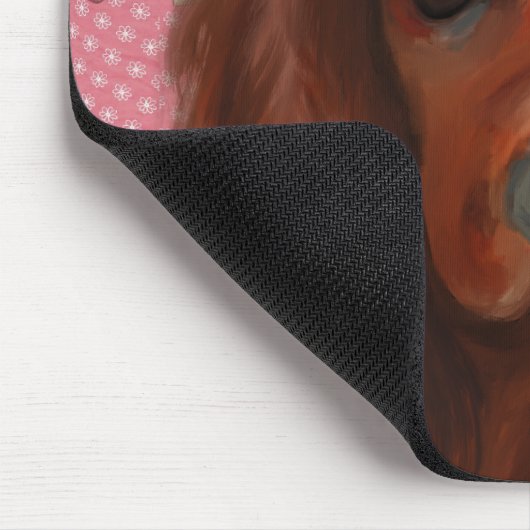 Irish Red Setter Muismat (Hoek)