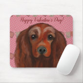 Irish Red Setter Muismat (Met muis)