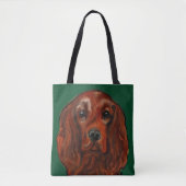 Irish Red Setter Tote Bag (Voorkant)