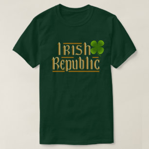 Irish Republic Side Clover T-shirt