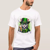 Irish Right Meow St Patrick s T-shirt (Voorkant)