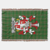 Irish Riordan of O_Rearden familiewapen Deken (Voorkant)