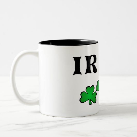 Irish RN Tweekleurige Koffiemok (Links)