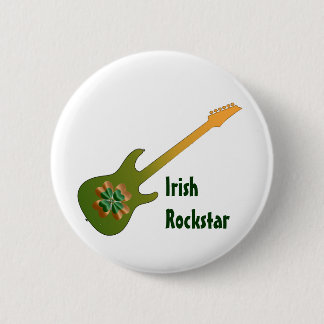 Irish Rock Star Badge Ronde Button 5,7 Cm