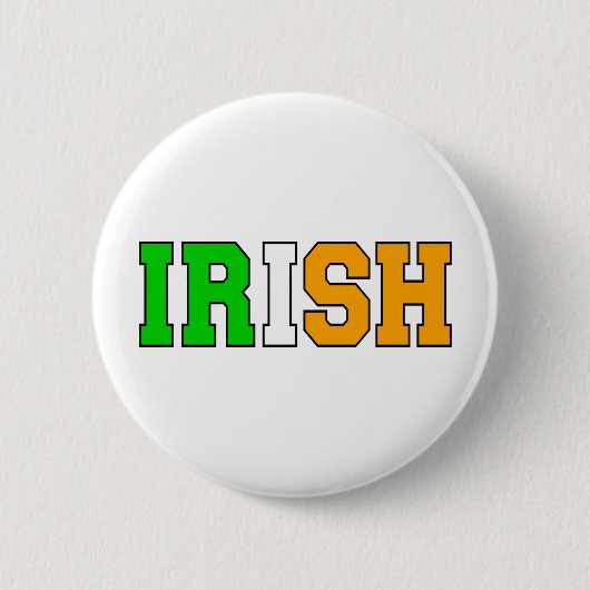 Irish Ronde Button 5,7 Cm (Voorkant)