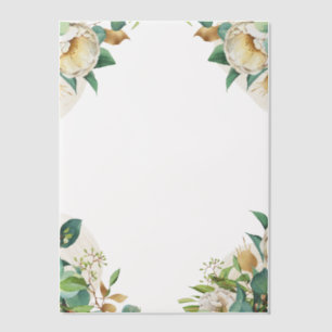 Irish Roos Corners Vellum Uitnodigingen