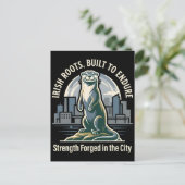 Irish Roots Built to Endure Otter Briefkaart (Staand voorkant)