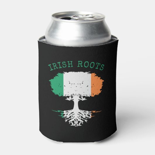 Irish Roots Family Tree Blikjeskoeler (Blikje Voorkant)