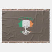 Irish Roots Family Tree Deken (Voorkant)