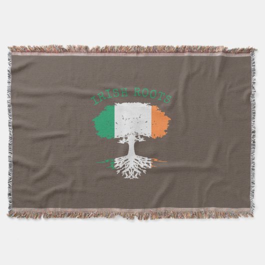 Irish Roots Family Tree Deken (Voorkant)