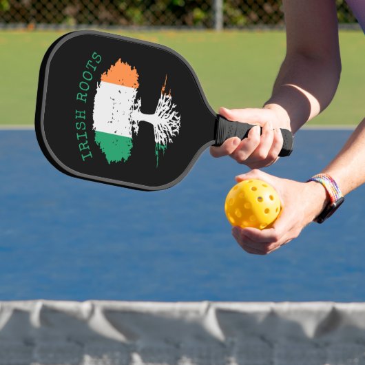 Irish Roots Family Tree Pickleball Paddle (Insitu)