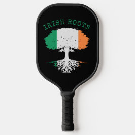 Irish Roots Family Tree Pickleball Paddle