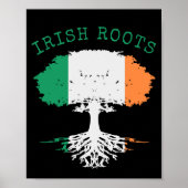 Irish Roots Family Tree Poster (Voorkant)