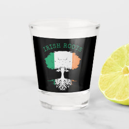 Irish Roots Family Tree Shot Glas