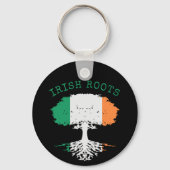 Irish Roots Family Tree Sleutelhanger (Voorkant)