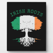 Irish Roots Family Tree-tablet Fotoplaat (Voorkant)