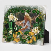Irish Rose Photo Frame Template Plaque Fotoplaat (Zijkant)