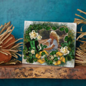 Irish Rose Photo Frame Template Plaque Fotoplaat (Zijkant)