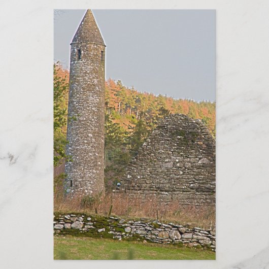 Irish Round Towers ouder dan 1.000 jaar Briefpapier (Voorkant)