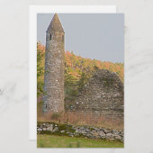 Irish Round Towers ouder dan 1.000 jaar Briefpapier (Voorkant / Achterkant)