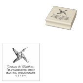 Irish Saint Brigding Cross Wedding Rubberstempel (Gestempeld)