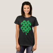 Irish Saint Paddy's Shamrock Happy St Patrick's Da T-shirt (Voorkant volledig)