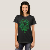 Irish Saint Paddy's Shamrock Happy St Patrick's Da T-shirt (Voorkant volledig)