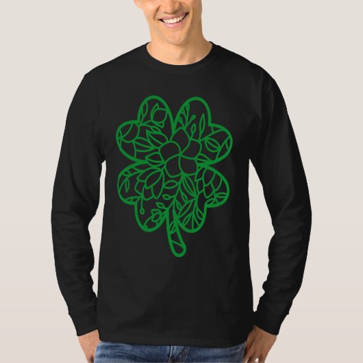Irish Saint Paddy's Shamrock Happy St Patrick's Da T-shirt (Voorkant)