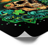 Irish Saint Patrick's Day Paddy Shamrock Dia De Lo Poster (Hoek)
