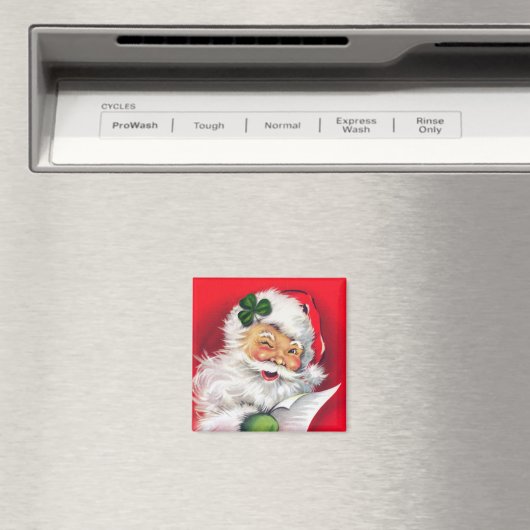 Irish Santa, Irish Kerstmis, Ierland Magneet (Insitu (Vaatwasser))