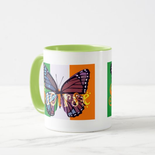 Irish Saoirse Butterfly Mok (Voorkant links)