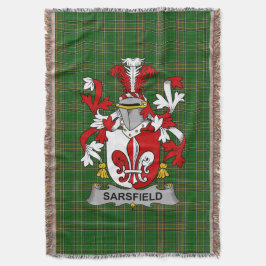 Irish Sarsfield Wapen Family Crest Ierland Deken