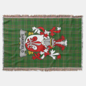 Irish Sarsfield Wapen Family Crest Ierland Deken (Voorkant)