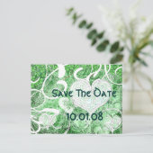 Irish Save the Date Aankondigingskaart (Staand voorkant)