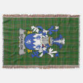 Irish Scanlon of O_Scanlan wapenschild familie aut Deken (Voorkant)