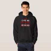 Irish Scottish You Don't Scare Me Vriendin is een Hoodie (Voorkant volledig)